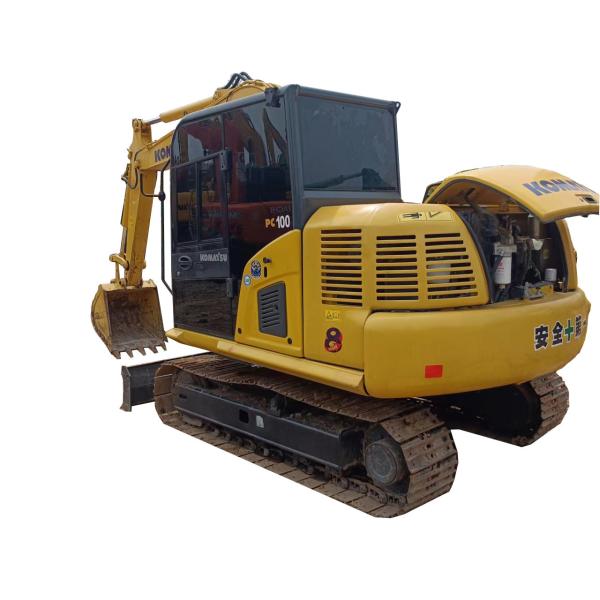 Komatsu PC100 PC200 PC220 PC240 Used Excavator Equipment With Low Fuel Consumption
