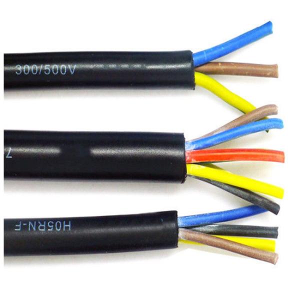 Lightweight Insulated Copper Cable , Oil Resistance Insulated Stranded Copper Wire