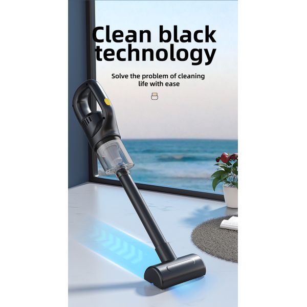6Kpa Suction Lightweight Cordless Vacuum 45 Minutes Working Time 1800mAh Battery For Car Use