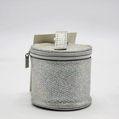 Polyester Ladies Cosmetic Bag 8cm 7.5cm Portable Makeup Bag