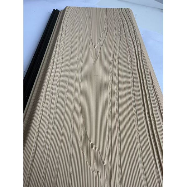 Deep 3D Embossed Wall Panel Cladding Recycled Maintenance Free