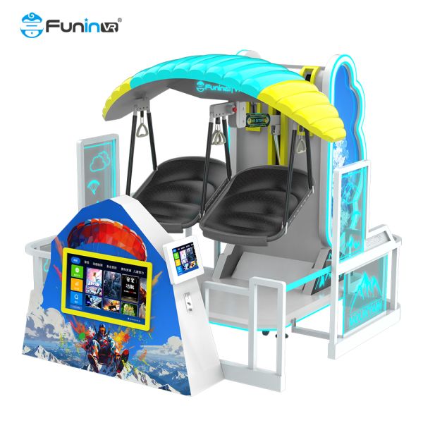 Variety Of Content 9D Virtual Reality Simulator  VR Skydive Offering Surround Sound And Multiple Platform Features Designed For Interactive