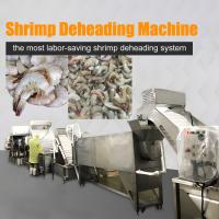 Machine de décapage de crevettes