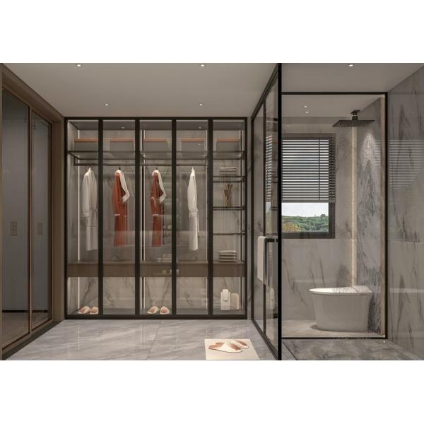 Stainless Steel Chinese Style Bathroom Vanity Cabinet With Exquisite Floral Handles