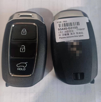 433Mhz 3 Button 95430-G3100 8A Chip Flip Remote Key For Hyundai I30