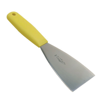 Wooden Handle Stainless Putty Knife Non Sparking Scraper Smooth Surface
