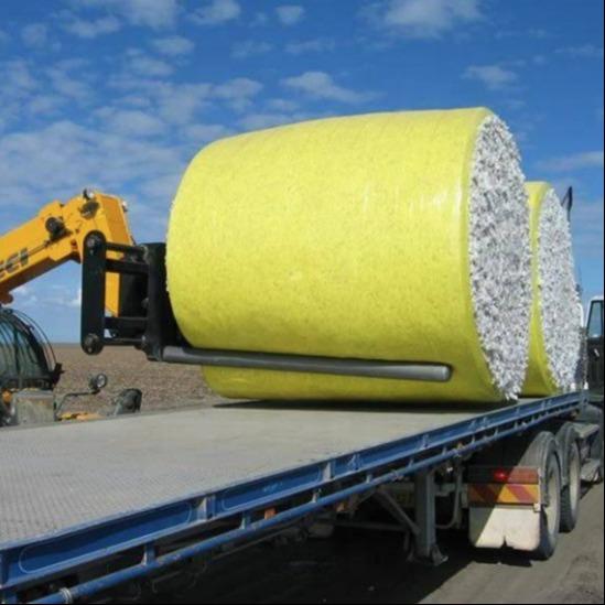 PE Yellow Cotton Packing Wrap Film PE Film With Adhesive And Non Adhesive Film