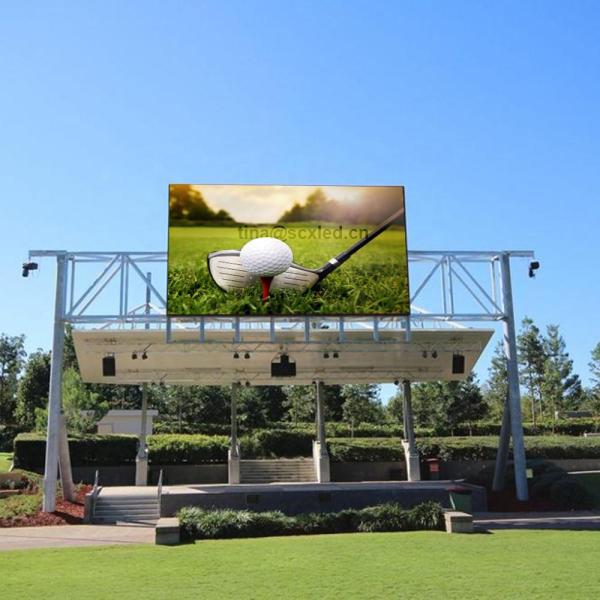 Anunciar a cor completa P10 conduziu a fase da tela do painel/a bandeira do placar estádio dos esportes
