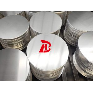 Aluminum Round Blanks 1060-1080 Smooth Surface 0.3-6.0MM 80-1600MM Silver For Medical Device Components