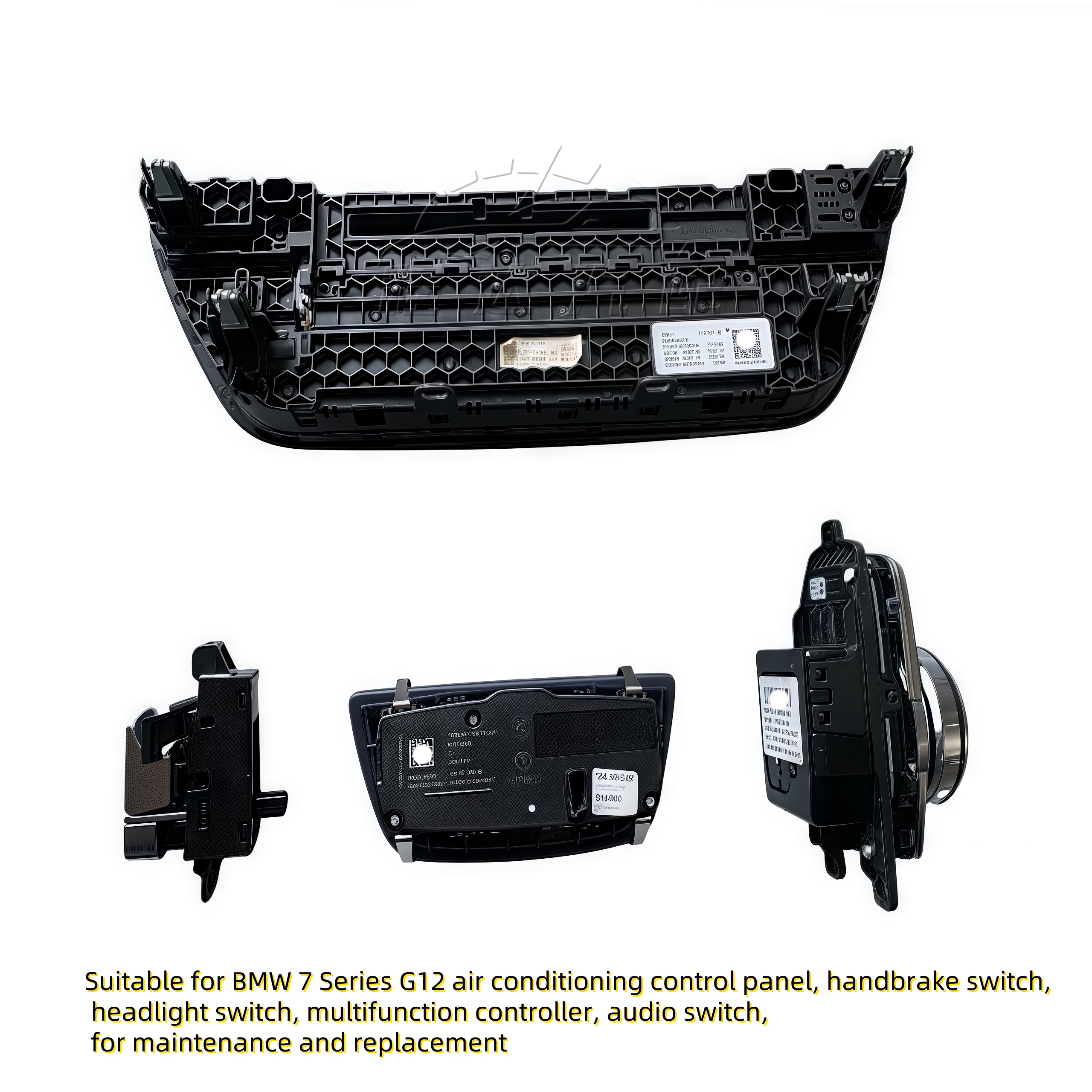 High-quality Controller for BMW 7 Series G12 Multi-function air Conditioning Button Switch Headlight Controller P Key Car Parts