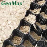 100 mm de altura 356 mm de espacio soldado geocell HDPE para la mejora de subgrado