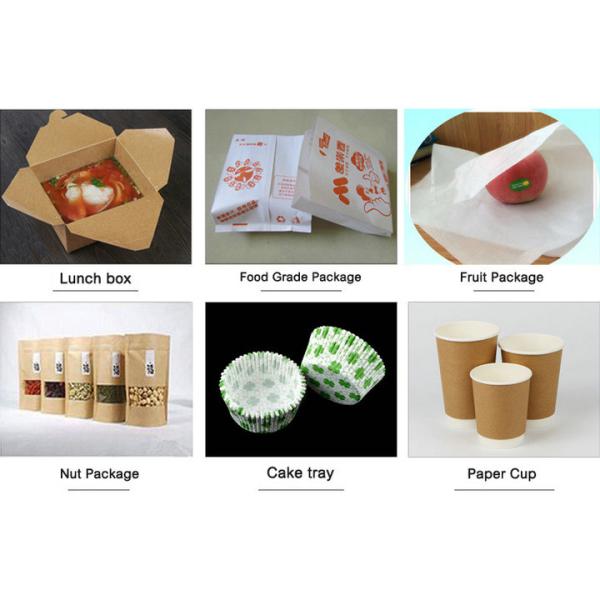Greaseproof Brown Single Side Food Grade PE Coated Paper For Fast Food
