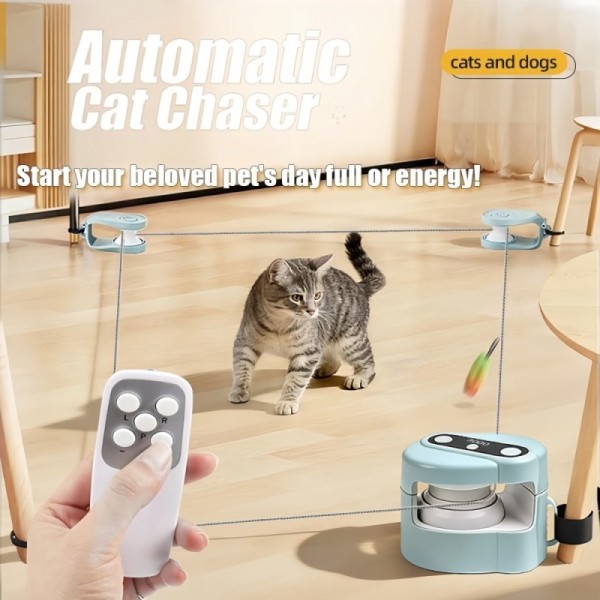 Remote Control Indoor Smart Pet Toy Smart Hunting Exercise Electronic Cat Teaser Toys