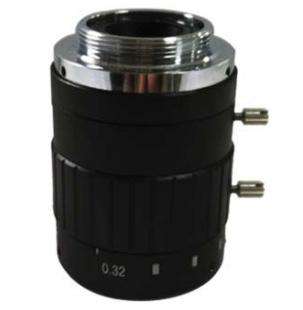 2/3 35mm F2.1 5Megapixel Non-distortion Manual IRIS C-mount FA Lens