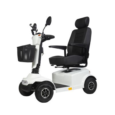 450W Motor Standard Size Off-Road 4 Wheel Electric Mobility Scooter For Adults Without Battery White