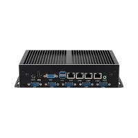 Mini-ordinateur industriel sans ventilateur de la série Intel 4 Gigabit Ethernet LAN 6COM