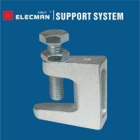 As linhas que métricas da flange superior o feixe aperta o zinco M6-M12 chapearam o ferro maleável