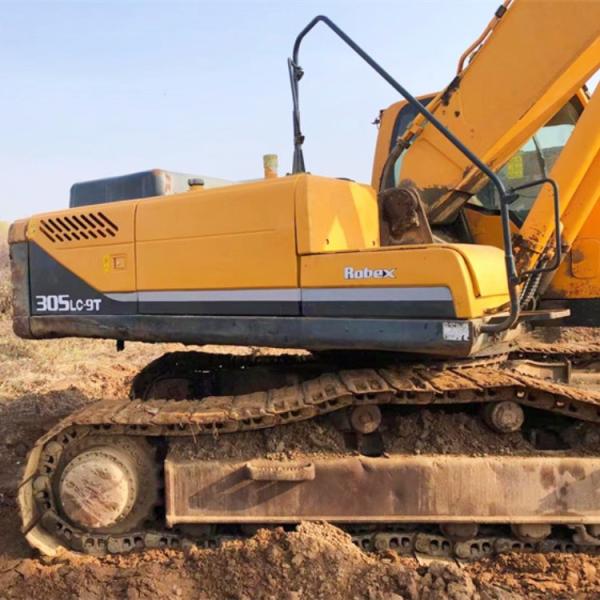 2019 Hyundai 305LC-9T Использованный экскаватор мощностью 30 тонн Сделано в Корее Дешевле Стоимость