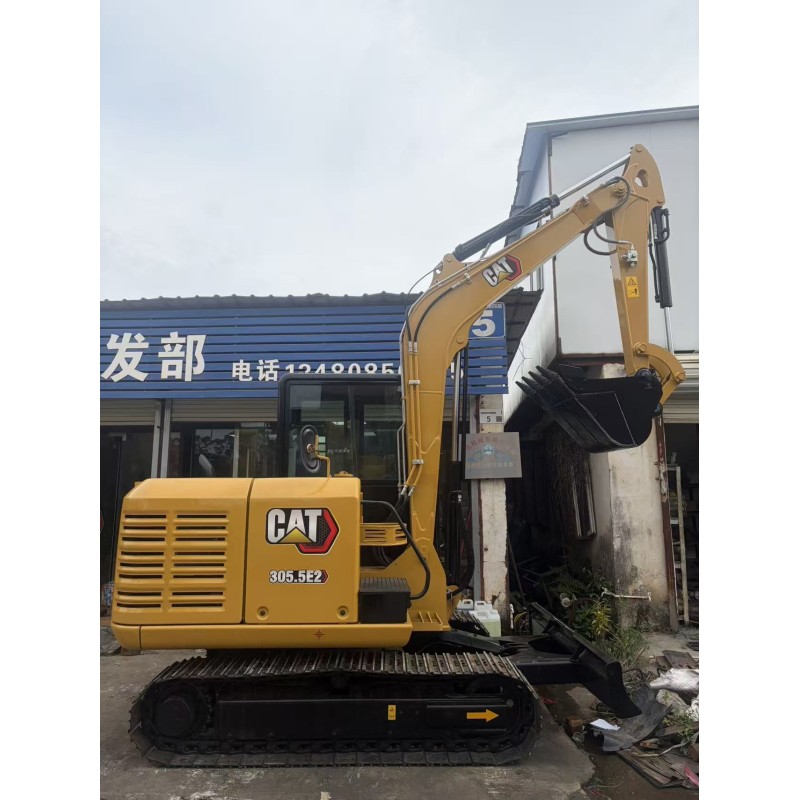 CAT 305.5E2 Mini Excavator 5.5 Ton Used Compact Excavator for Sale | Tested & Ready to Work