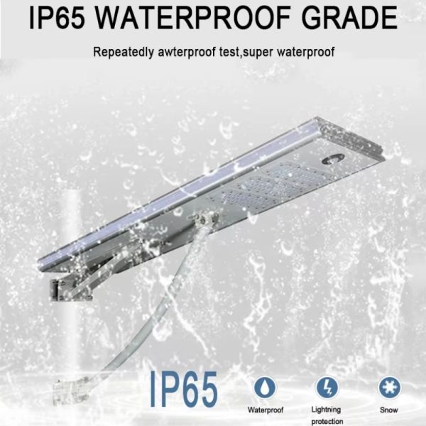 LED Solar Street Light With All-in-One Design IP65 for Municipal Projects