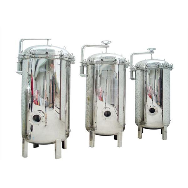 Stainless Steel High Pressure Micro Filter Housing , Water Filter Cartridge Housing