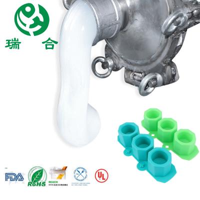 Molde líquido de cura rápido de grande resistência da gipsita do silicone de dois componentes