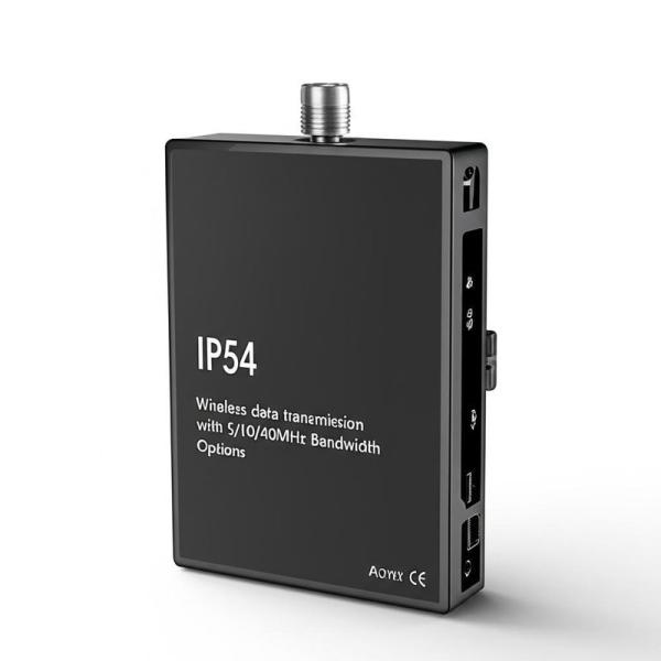 IP54 Drone Data Link with 5/10/20/40MHz Bandwidth DC12-24V Power Supply and 4W Output Power