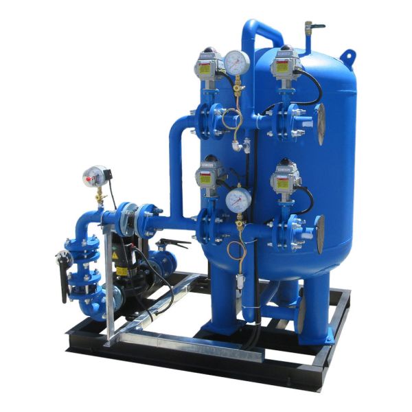 Multi Unit Control Green Sand Filter For Well Water Remote Monitoring For Integrated Energy Systems