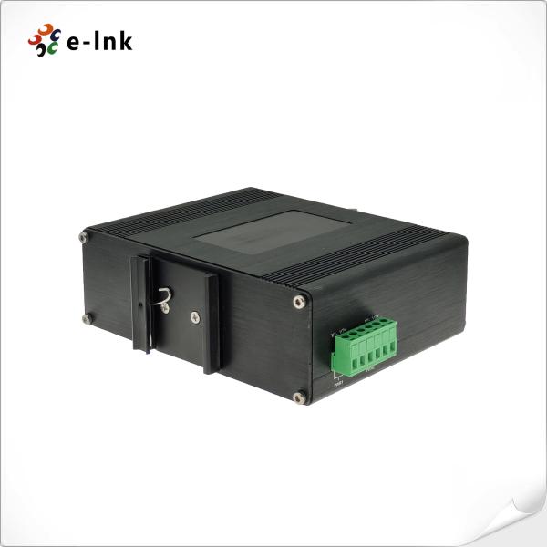 Industrial 8-port Ethernet Switch IP40 Unmanaged Redundant 12～58VDC Power Inputs