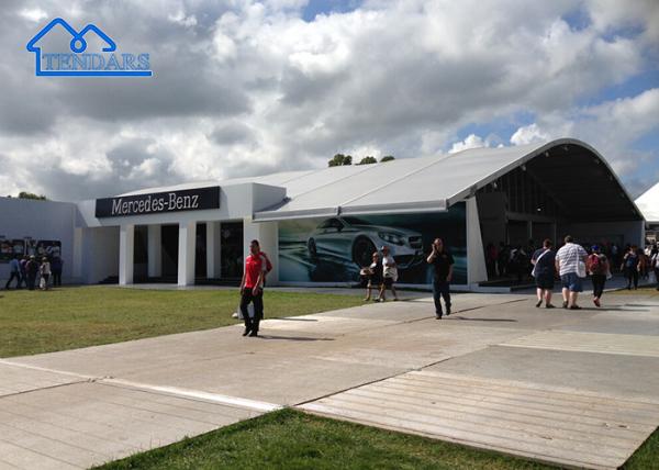 Large Aluminium Outdoor Arcum Curved Party Marquee Tent For ExhibitionIndustrial Warehouse Etc