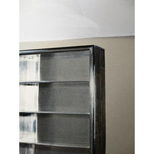 5 Shelf Home Office Bookcase Full Aluminium Sheet Book Cabinet 1.8M Height