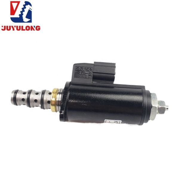 JUYULONG for Kobelco SK200 250 260-6 30C40-111 Excavator Hydraulic Pump Solenoid Valve Construction Machinery Parts Model
