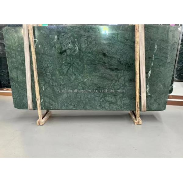 Calcite Dark Green Marble for Modern Design Villa Bathroom Sink and Dining Table