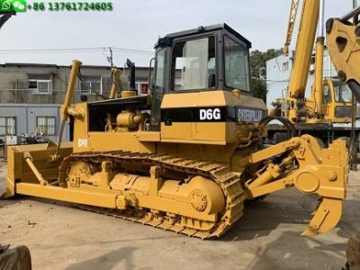 Yellow Color Used Cat Bulldozer Cat 3306 300l Fuel Capacity 17500kg Operate Weight