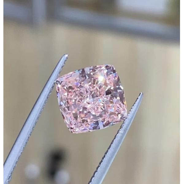 Диаманты выросли лабораторией, который розовые IGI CVD отрезка 2.0ct-2.5ct валика гениальной аттестовали