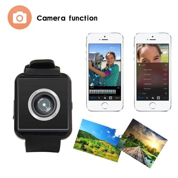 Eraysun U8 Portable Smartwatch 3.0 IPS Display IP67 Waterproof 1.48