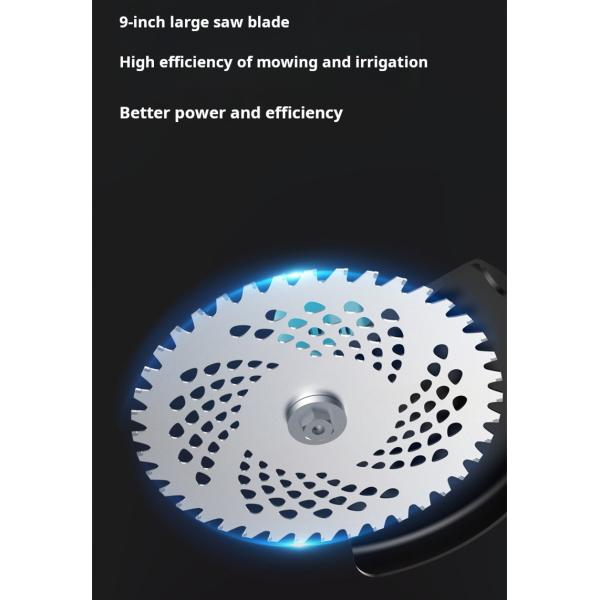 9 дюймовый бесстыкочный электрический садовый газонокосилка 500 Вт с дисплеем питания