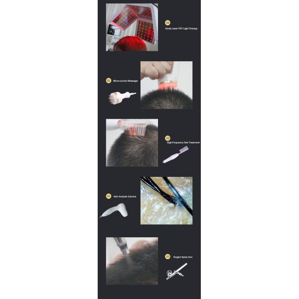 Биологическая машина восстановления волос лазера, машина роста волос обработки скальпа LLLT