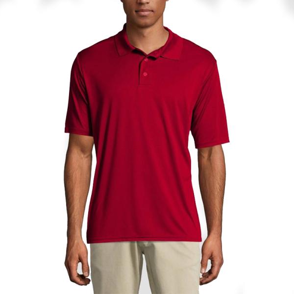 Wholesale Lightweight Moisture Wicking 100% Polyester Golf Workout Polo T-shirts for Men