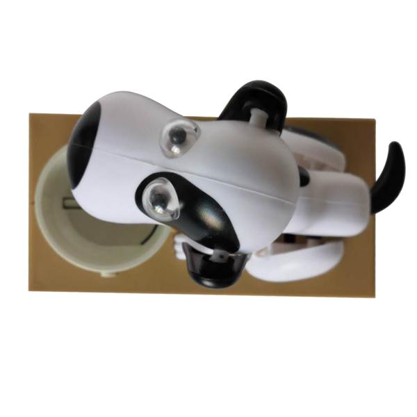 Копилки денег Kingda эксплуатируемой игрушка батареей, 2 банка монетки собаки батареи 380g AA