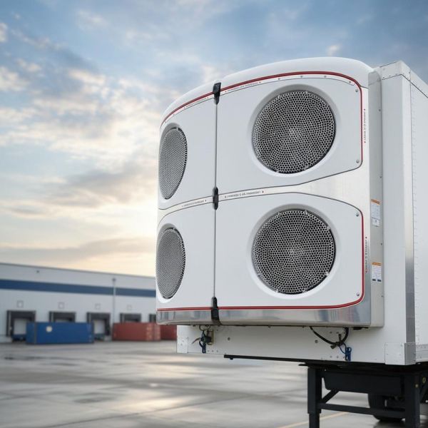 Low Noise Transport Refrigeration Unit with Corrosion-resistant Aluminum and Stainless Steel Featuring Patented O Sealing Technology
