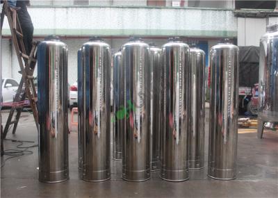 SS304 Stainless Steel Water Filter Vessel Tank For RO Water Machine