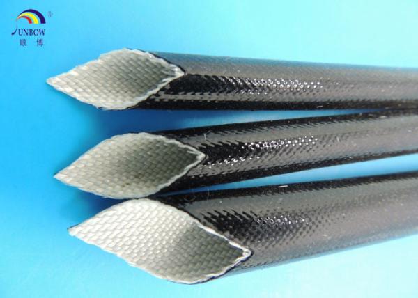 H Class Motors Fiberglass Expandable Sleeve Coated with Silicone Resin -60ºC ~ 180ºC