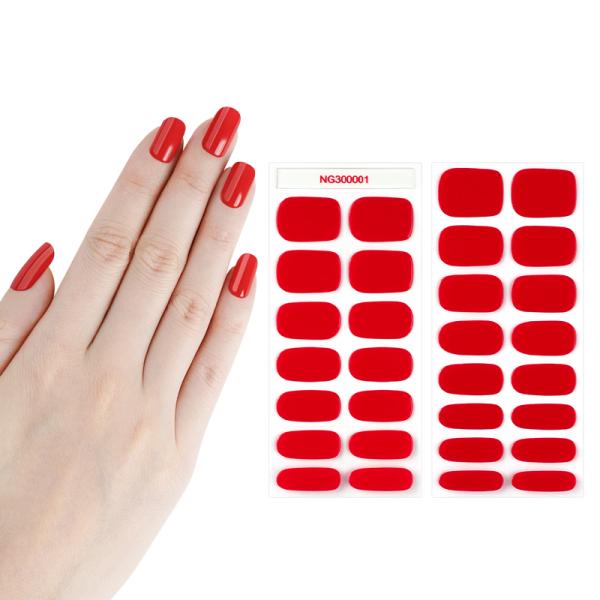 Upgrade Your Nail Game with Eco-friendly Semi Cured Gel Nail Stickers and UV Lamp