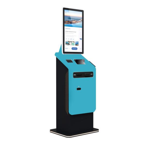 Self Payment Kiosk Currency Exchange Machine Parking Kiosk Coin Cash Bill Recycling Parking Payment Terminal with A4 Printet