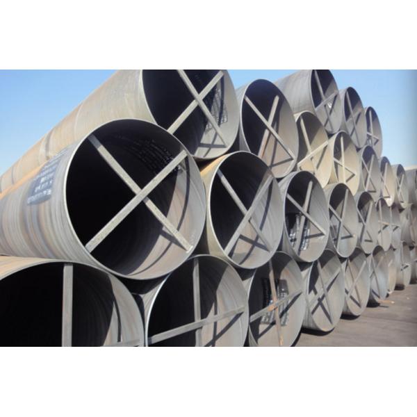 La spirale de grand diamètre de X56 X70 a soudé le tuyau pour l'huile, se développent en spirales tuyau soudé d'arc submergé