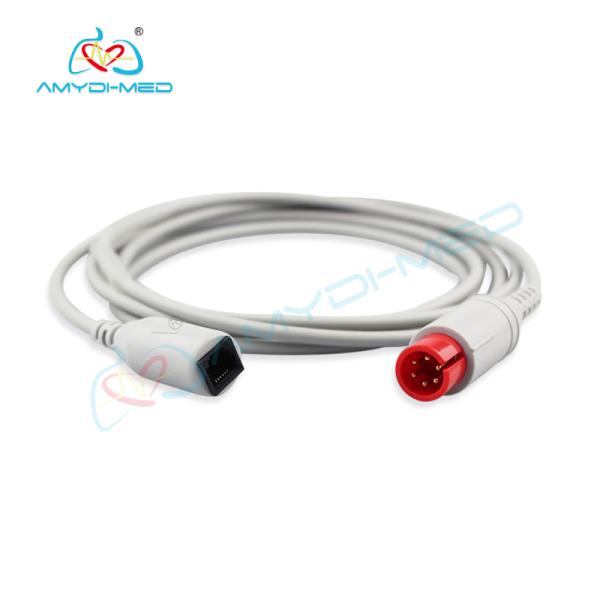 Durable Reusable IBP Cable 1M Length Spacelabs & Mindray Compatible