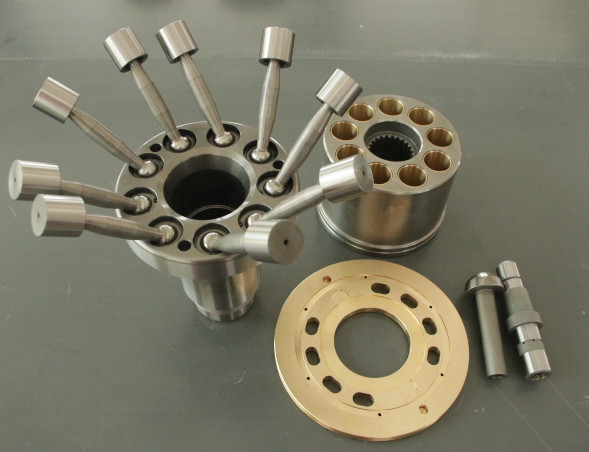 Pièces détachées de pompes hydrauliques CAT973 Moteur de voyage Catpillar Pièces