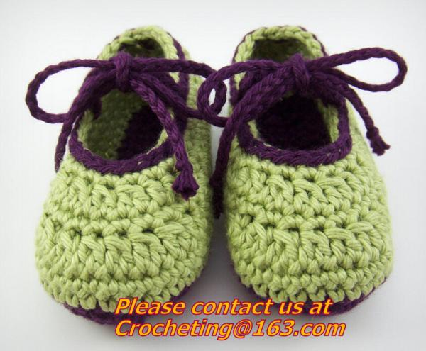 Crochet Baby, Booties, Socks Knitted, Newborn Loafers Shoes Plain Infant Slippers Footwea