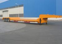Trailers à chargement bas de 16 m en acier au carbone à trois essieux de 50 tonnes